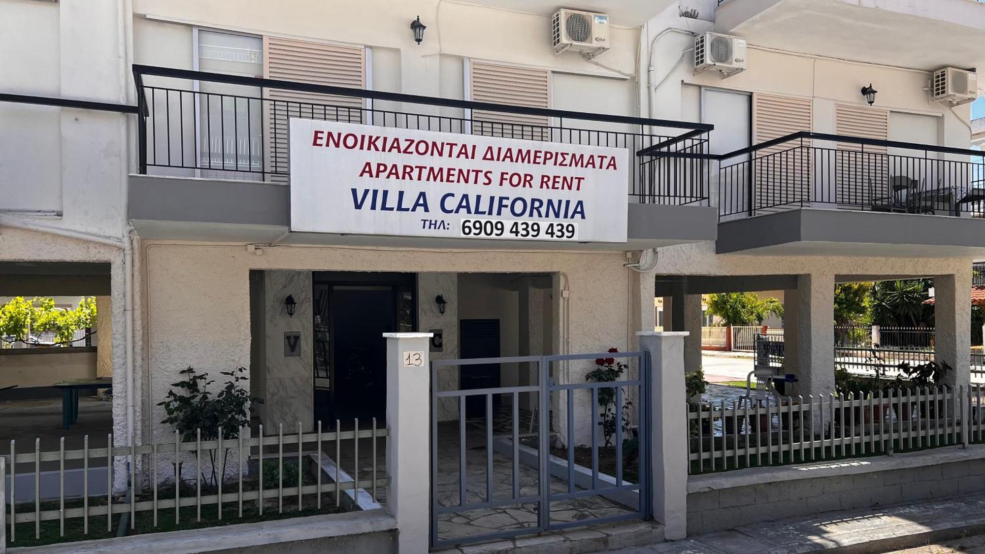 Villa California Paralía Dionysíou Eksteriør bilde
